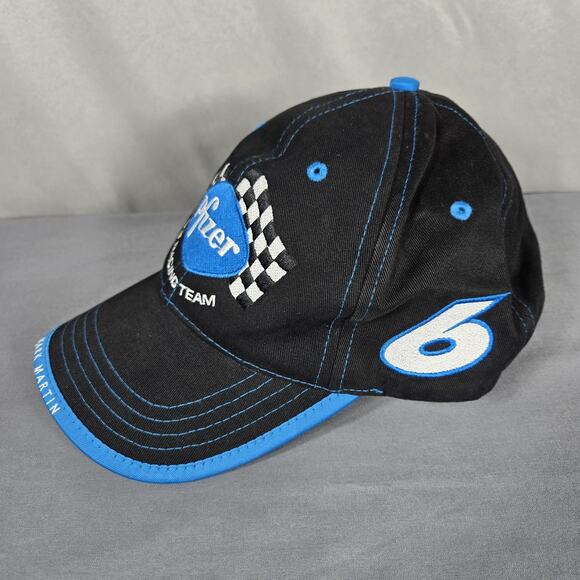 Mark Martin NASCAR Chase Authentics Hat Pfizer Racing Team Roush Strapback Cap - Picture 4 of 11